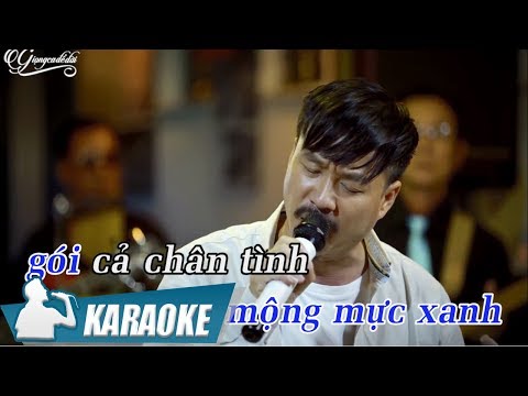 Lá Thư Đô Thị Karaoke Quang Lập (Tone Nam) | Nhạc Vàng Bolero Karaoke