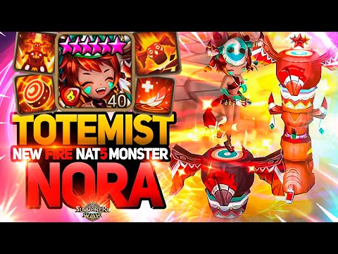NEW FIRE TOTEMIST NORA. Good or Food? (Summoners War)
