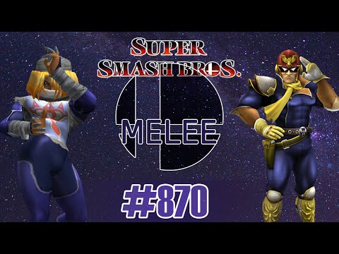 Super Smash Bros Melee 20XX [4.07++] Sheik vs Falcon | FistCake vs CPU BO5 | #870
