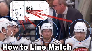 NHL Line Matching Explained: How Coaches Win Games