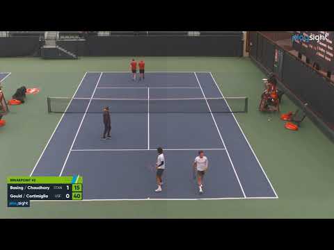 Max Basing/Aryan Chaudhary v Davide Cortimiglia/Stevie Gould - STAN v USF - 25.02.23