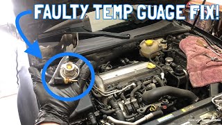 Saab 9-3 2.0T Thermostat and Temperature Sensor Replacement