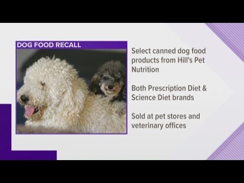 Hill's Dog Food Recall