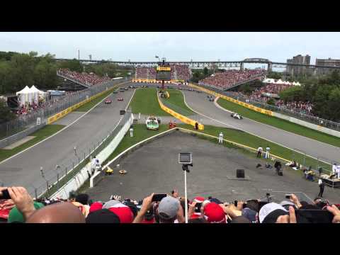 2015 Canadian Grand Prix Grandstand 34 Section 3 Row G Seat 17
