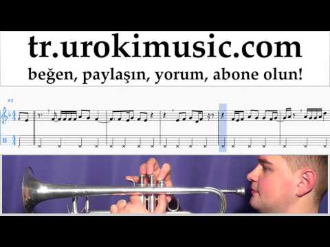 Trompet dersleri Aleyna Tilki - Sen Olsan Bari Notalar Eğitim um-i723