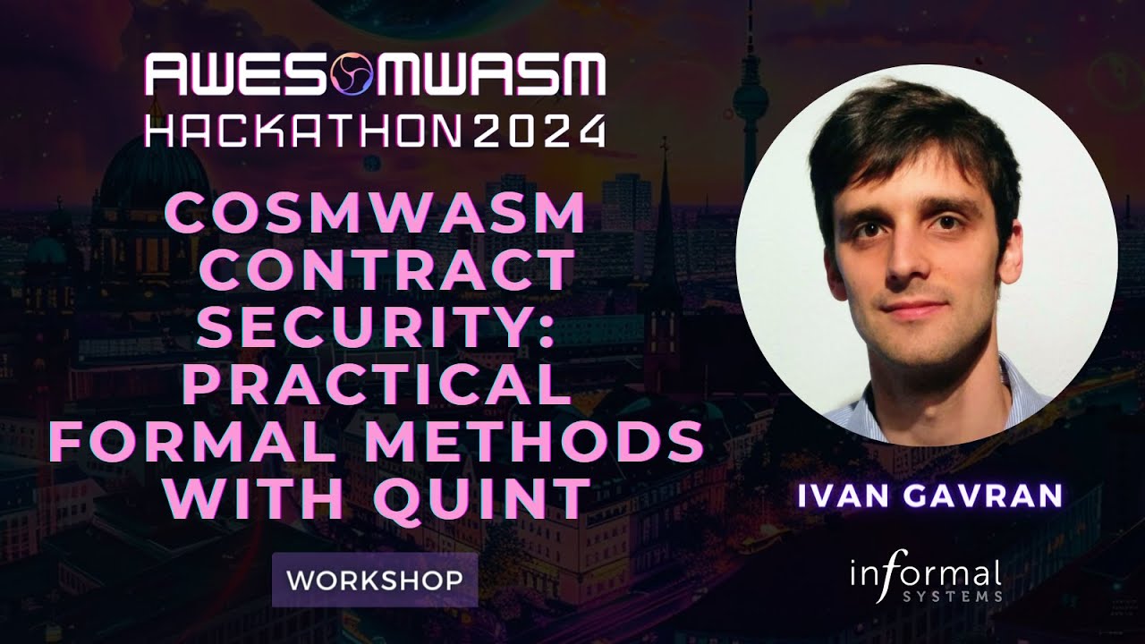 CosmWasm Contract Security - Ivan Gavran