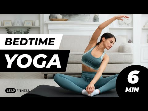 6 MIN Bedtime Yoga | Sleep Better & Relax