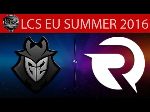 [LoL Highlights] G2 vs OG Game 2 | LCS EU Summer 2016 (01.07.2016) - G2 Esports vs Origen