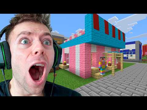 Bygger en Slikbutik i min Minecraft By