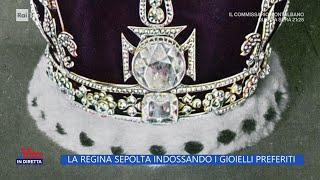 I gioielli di Elisabetta II a chi andranno in eredità - La Vita in diretta 14/09/2022