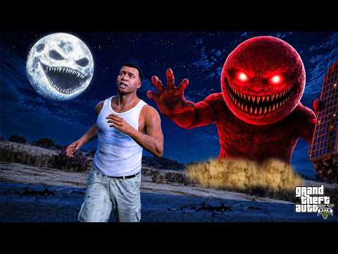 GTA 5 : STRANGE MOON and BLOOD MOON Destroy Los Santos😱Gta 5 tamil | Psk Playz