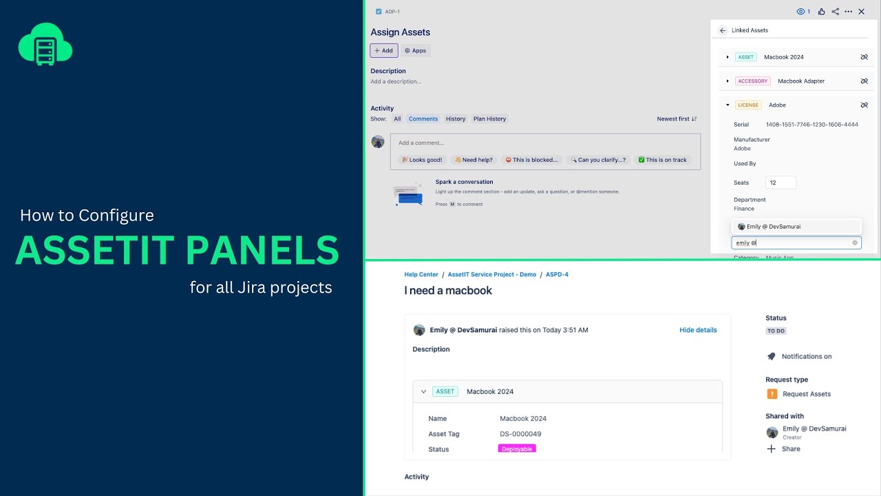 Enable Asset Linking to Jira issues - Asset management for Jira