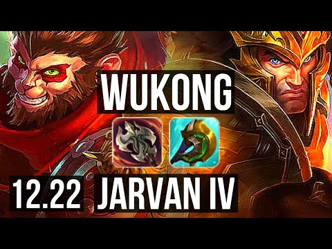 WUKONG vs J4 (JNG) | 5/0/5, 300+ games | KR Diamond | 12.22