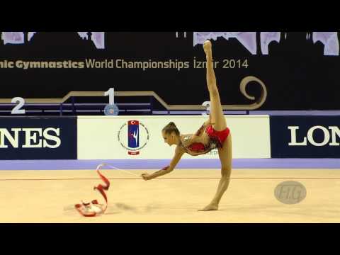 BERTOLINI Veronica (ITA) - 2014 Rhythmic Worlds, Izmir (TUR) - Qualifications Ribbon