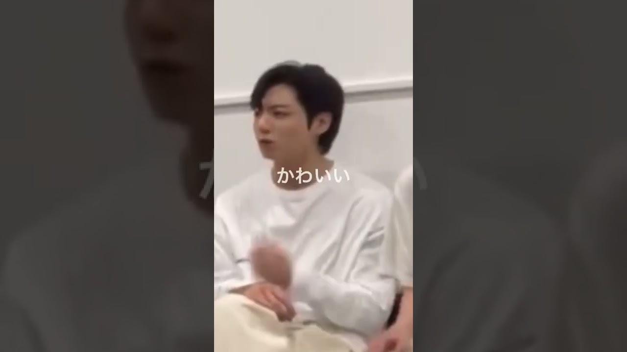 どっちがマンネ？？🥹💖#bts