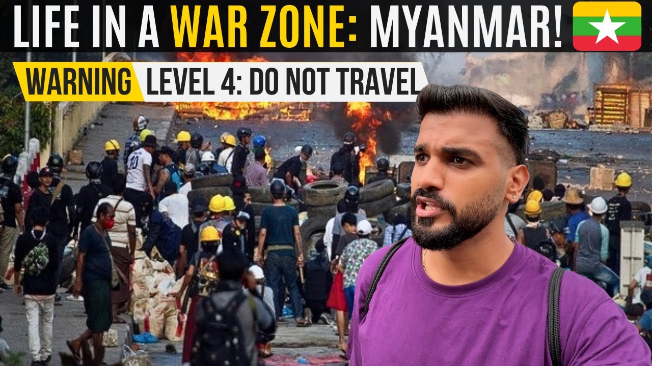 Inside Yangon: Surviving Myanmar Civil War! 🇲🇲