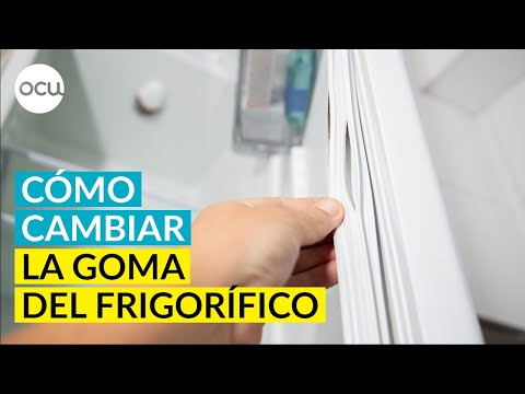 ❄️Cómo cambiar la GOMA de tu frigorífico- cambiar el BURLETE [ELECTRODOMÉSTICOS]