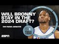 What scouts are saying about Bronny James after the Draft Combine | NBA Today