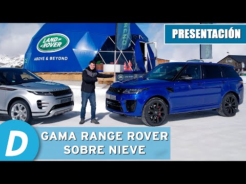 Conducción 4×4: gama Range Rover sobre nieve | Diariomotor
