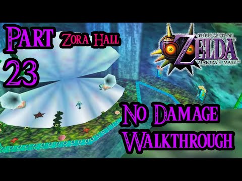 Zelda Majora's Mask 100% Walkthrough Widescreen HD Part 23 - Zora Hall