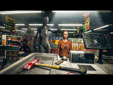 Wenn du an Halloween im  24/7 Supermarkt durcharbeiten musst