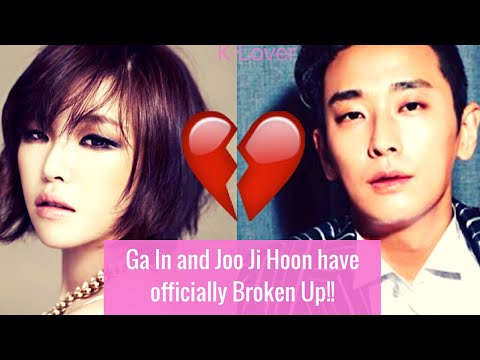 {*BREAKING*} Ga In and Joo Ji Hoon breakup!! *Agencies Confirm*