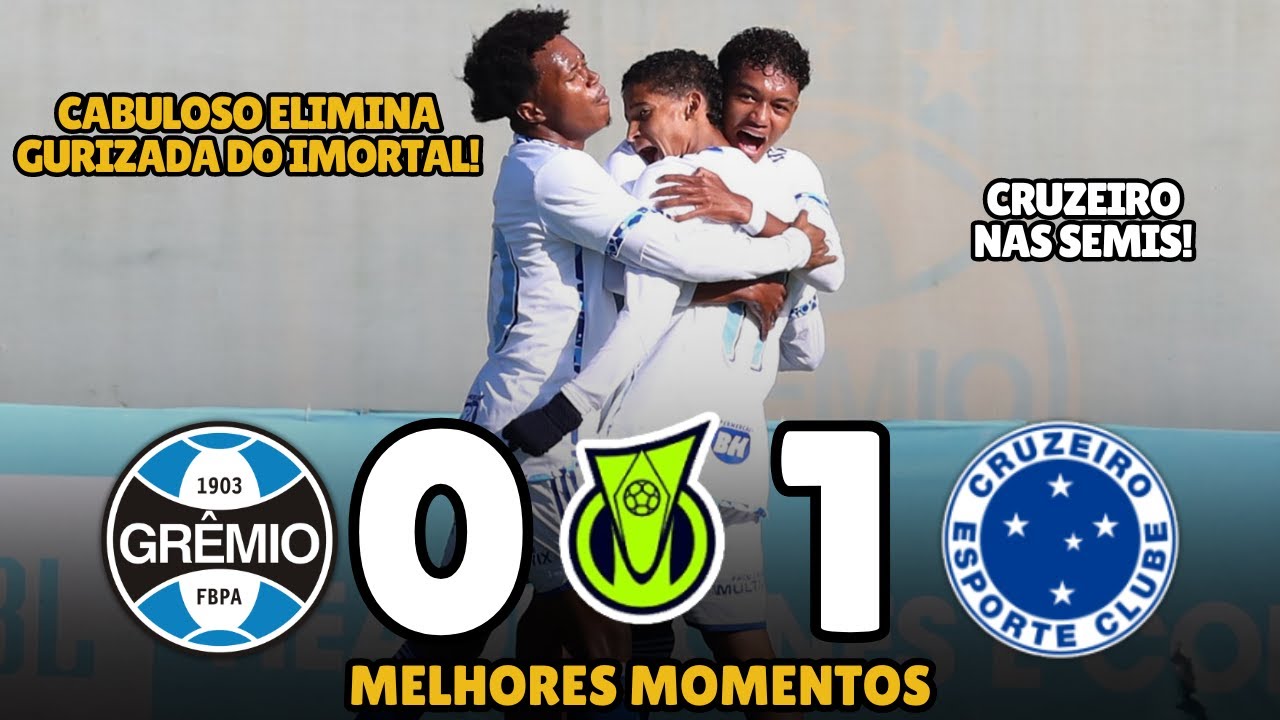 Grêmio x Cruzeiro | Melhores Momentos | Quartas de Final Brasileirão Sub-20 2024