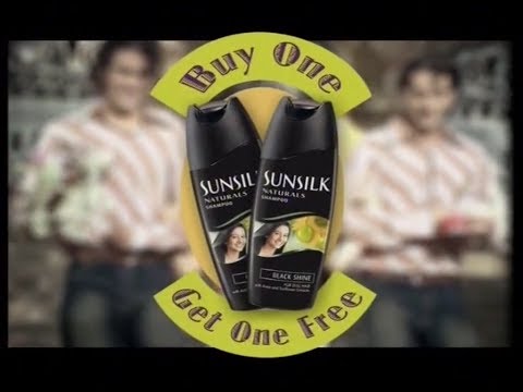 Sunsilk Naturals Black Shine promo "College Twins" 15s - India, 2004