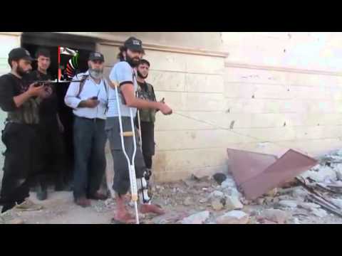 استهداف  قوات النظام بقذائف الهاون في معسكر القرميد من قبل كتائب أحرار الشمال في محافظة إدلب