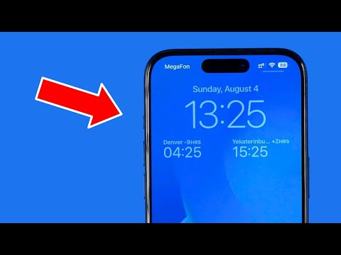 How to Add Dual Clock Widget to iPhone Lock Screen