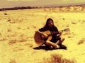 Mike Lazor playing "Desert Rose" in the desert in ...