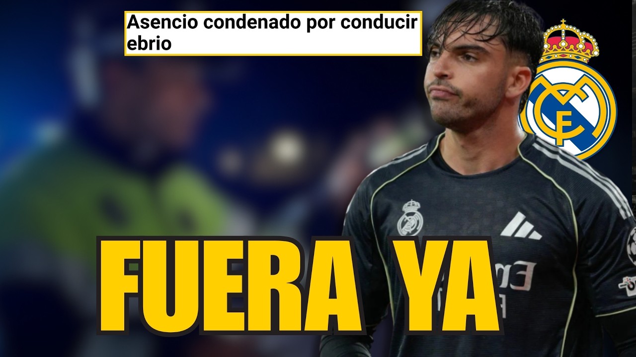¡ASENCIO FUERA DEL MADRID! "Es demasiado malo para liarla tanto"