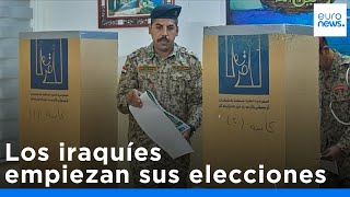 Irak celebra elecciones anticipadas en medio de tensiones regionales y una crisis política interna