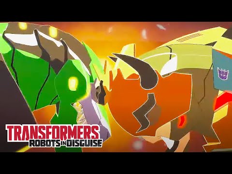 Face off! | Robots in Disguise | Compilation | Animation | Transformers Official