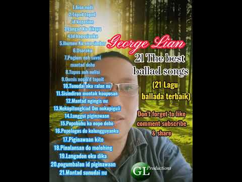 21 The best ballad songs_ George Lian
