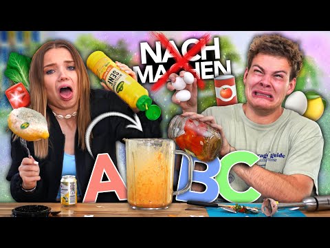 WIR MIXEN DAS ALPHABET (VORSICHT EKLIG!) mit Julia Beautx