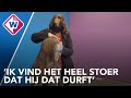 Na twee jaar 'sparen' doneert Teun zijn haar aan het goede doel - OMROEP WEST