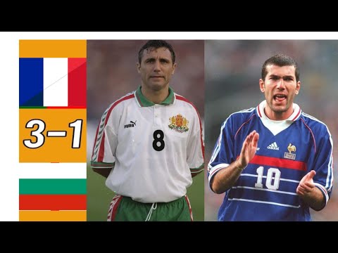 Stoichkov will never forget Zidane performance ( France 3 x 1 Bulgaria UEFA Euro 1996)