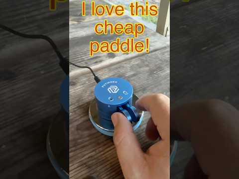 Do you love this or what!? Cheap paddles. #CW #MorseCode #hamRadio #QRP #pota #parksontheair