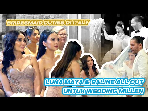 ABIS JADI BRIDE DI JAKARTA, LUNA JADI BRIDESMAID DI ITALY. FIRST STOP SEBELUM HONEYMOON LUNA MAXIME