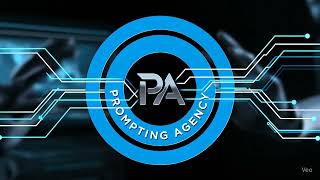 Prompting Agency: Simple Veo Logo Animation.  PromptingAgency.com; AI Prompt Engineering Services