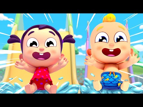Primer Día en la Piscina, ¡BEBÉ MILIKI! 🏊🌞 Canción de Verano + Canciones Infantiles l Miliki Family