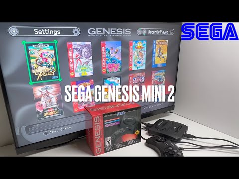 Unboxing New SEGA Genesis Mini 2 (Retro Console)