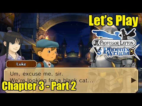 [Let's Play] Professor Layton vs Phoenix Wright - Chapter 3 Part 2