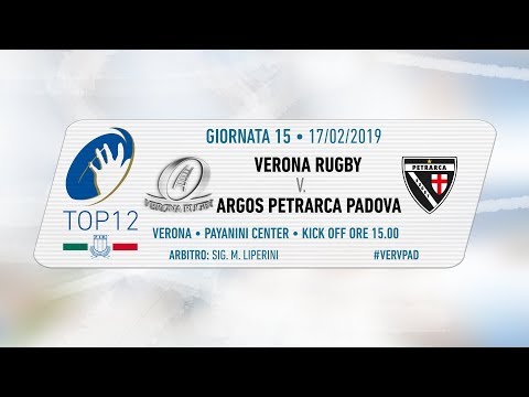 TOP12 2018/19, Giornata 15 - Verona Rugby v Argos Petrarca Padova