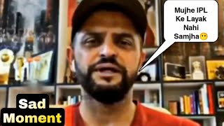Suresh Raina CRYING after being UNSOLD in IPL AUCTION 2022🥺 - FULL INTERVIEW