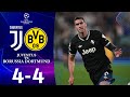 Juventus Borussia Dortmund 4 4 Gli Highlights UEFA Champions League 2025 26 Dortmund Juve