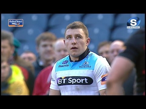 Duncan Weir Penalty 2 Edinburgh v Glasgow Warriors 26th December 2013