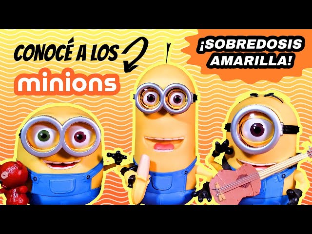 Vídeo relacionado con Mattel Minions Minions Figuras traviesas Stuart, Nunchucks