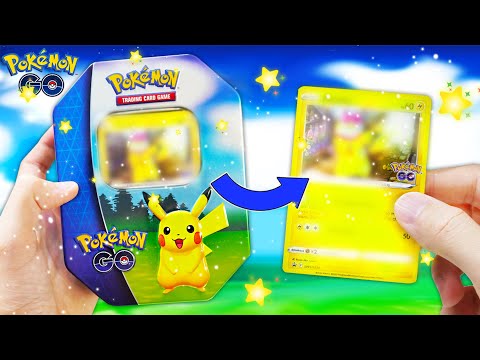 *QUESTA TIN NASCONDE UNA CARTA SPECIALE!* APRO LE TIN POKEMON GO DI PIKACHU, SNORLAX E BLISSEY!